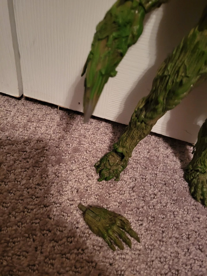 Custom DC Mcfarlane Marvel Werewolf By Night 11" Deluxe MAN-THING Figure - Image 2 of 4