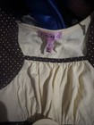 FANG SHORT SLEEVE TOP EMPIRE WAIST Yellow With Flowers CHILD XL 18.5 — photo 5