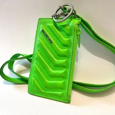 Good Balenciaga Fragment Case Card Coin Purse Green