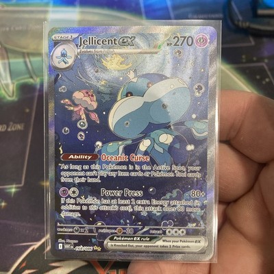 Pokémon Jellicent EX TCG Card 168/086 Sv: White Flare Sir NM