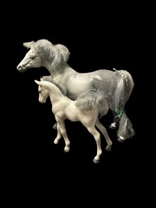 Grand Champions Mare & Foal Horse Figures Marchon 1990s Dapple 