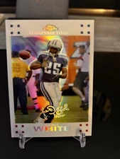 2007 TOPPS CHROME WHITE REFRACTOR LENDALE WHITE /869- PACK FRESH