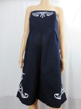 New Tommy Hilfiger Blue Strapless Baby doll Silhouette Dress NWT 184.50