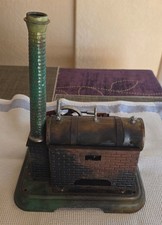 Dampfmaschine von Märklin - altes Blechspielzeug in Patina