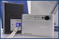 Near Mint SONY Cyber-shot DSC-T70 3x box,battery,charger,operating am1835