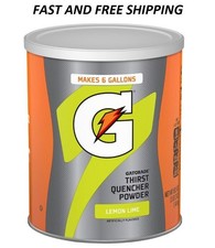 Gatorade Thirst Quencher Lemon Lime Sports Drink Mix Powder, 51 oz Canister.....