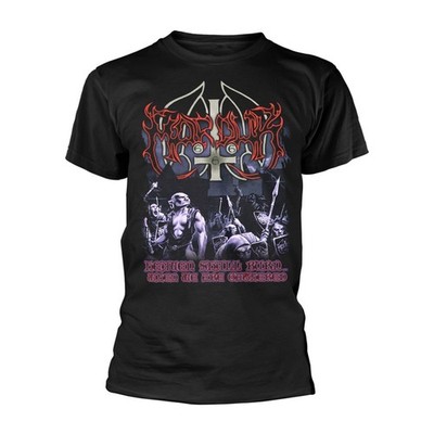 Marduk 'Heaven Shall Burn...' (Schwarz) T-Shirt NEU