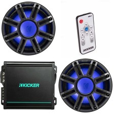 Kicker 2 51MWE124 - MWE 12-Inch Premium Marine Subwoofer Enclosure 4-ohm ...