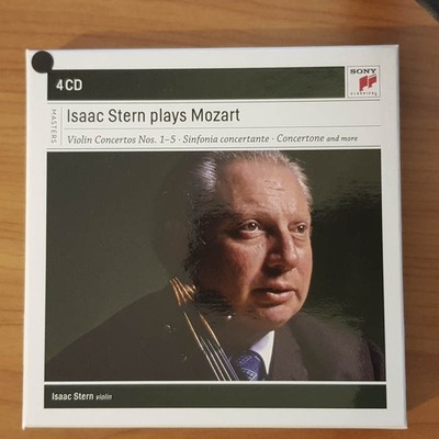 ISAAC STERN isaac stern plays mozart EX (4CD, Klassik, Sony Classical)