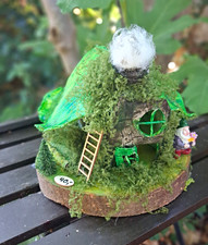 Miniatur-Feengarten  Häusern & Zwergen teilw...