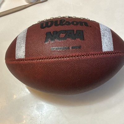 Wilson NCAA Supreme Football Brown White NCAA Ball Sport Official Game Equipment