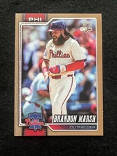 2026 Topps Series 1 Gold /2026 Brandon Marsh #335 Philadelphia Phillies
