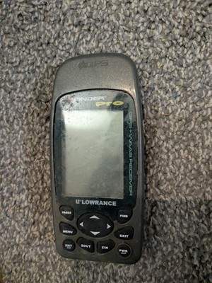 Lowrance iFinder PRO Handheld GPS System With Instructions Manual Works