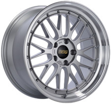 Bbs Lm463dspk Lm 19x9.5 Diamond Silver Diamond Cut Lip 2-piece Forged Wheel 5x11