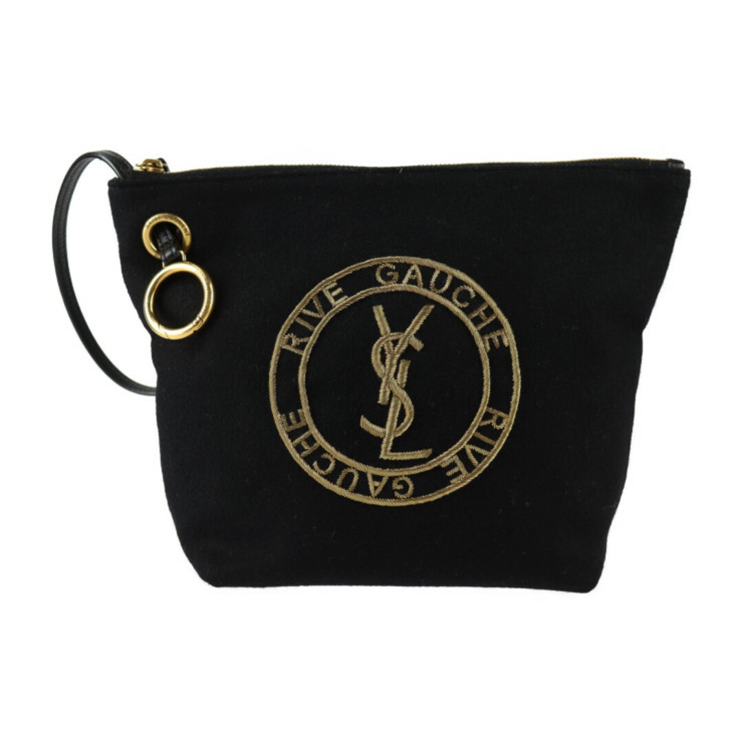 Saint Laurent Rivgauche marsupio ricamo s borsa lana 90 pelle di vitello