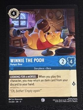 Disney Lorcana Winterspell Winnie the Pooh - Hungry Bear 151/204 NM