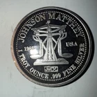 1986 Johnson Mathey 1 Oz Silver Round Freedom The American Way Proof