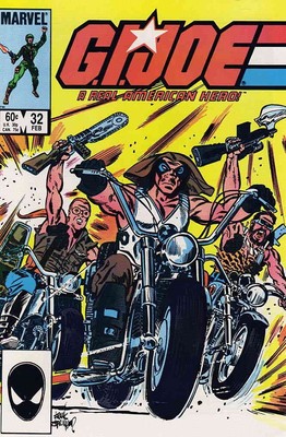 G.I. Joe, A Real American Hero #32 FN; Marvel | 1st print - w/Bag+Board