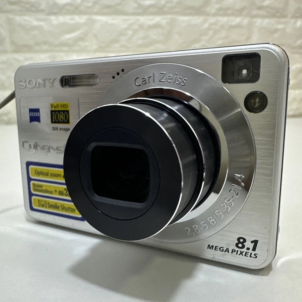 Sony Digital Camera Cyber-shot DSC-W130 8.1MP Silver 4x Zoom  Tested Excellent - Image 4 of 4