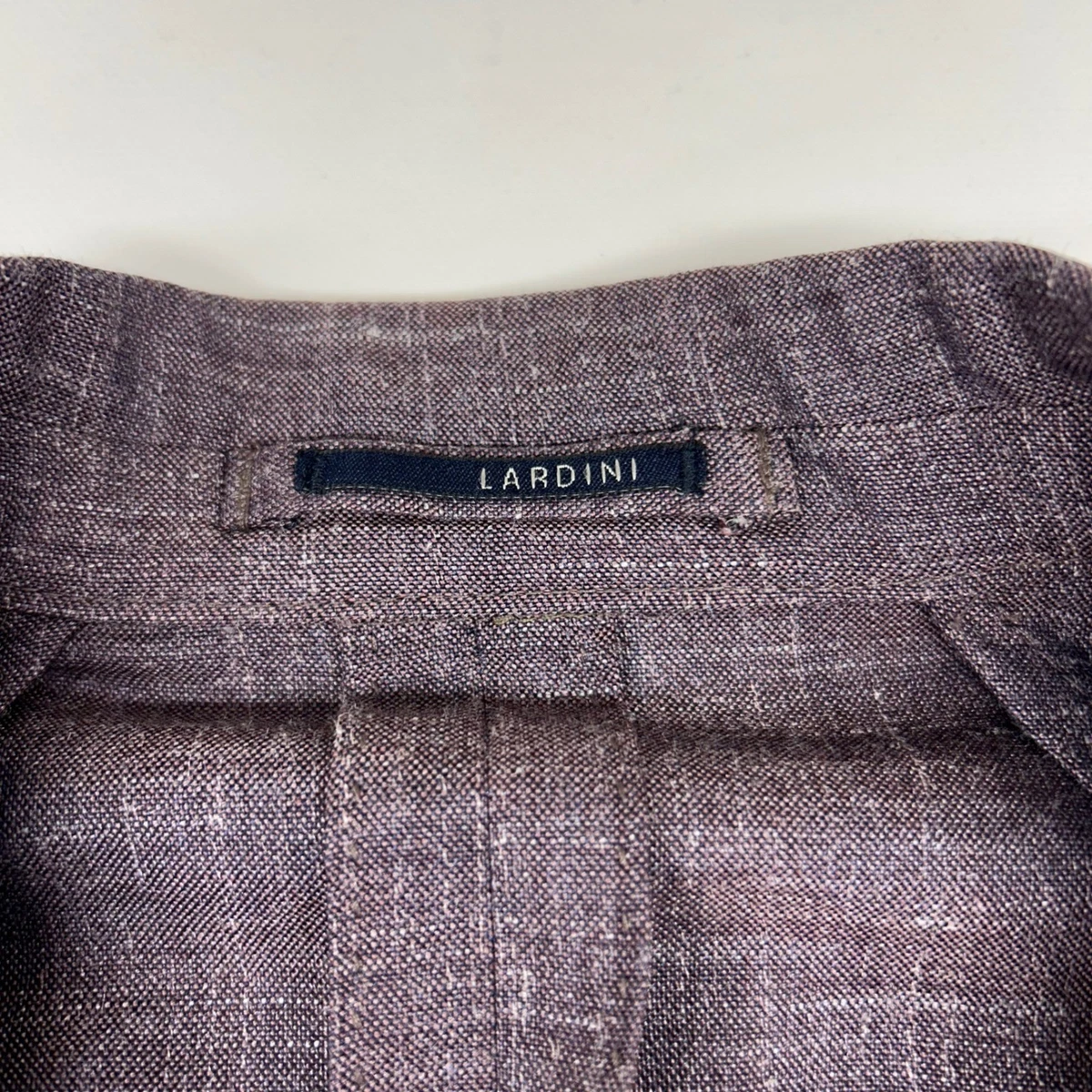 Lardini Mens Purple Blazer Sport Coat Wool Silk Linen Made in Italy 54 7REG