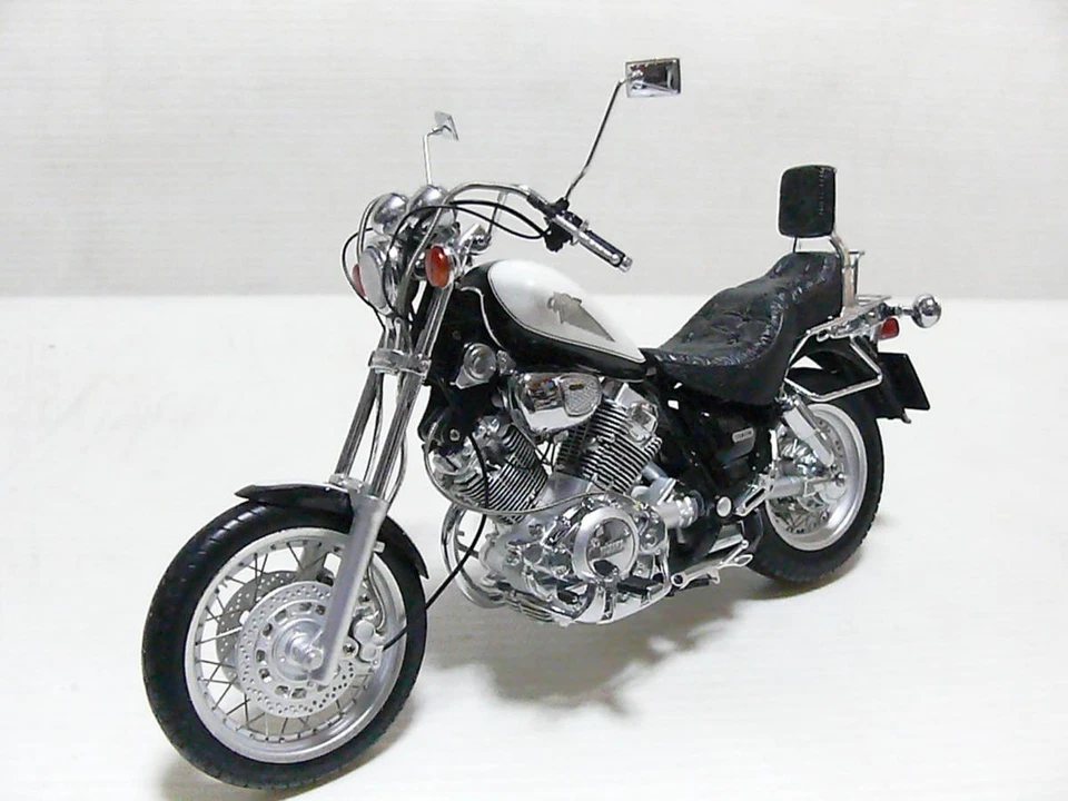 Schuco 1/10 Yamaha Virago XV 1100 XV1100 1995 Old Diecast model Rare 06660 - Image 3 of 4
