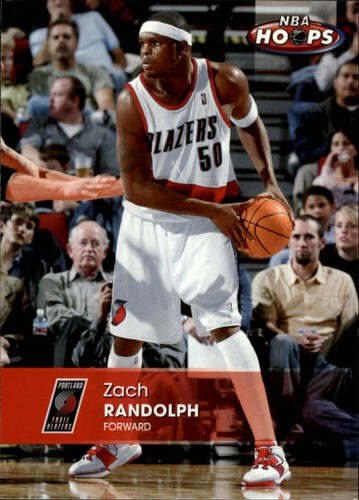 2005 Hoops Zach Randolph #110 card