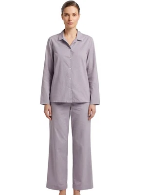 Seidensticker Damen Pyjama lang bodywear | 36-48 in Mauve Shadow, Shadow - Bild 1 von 3