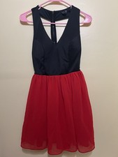Small Women’s Windsor Dress Valentines Day Homecoming Red