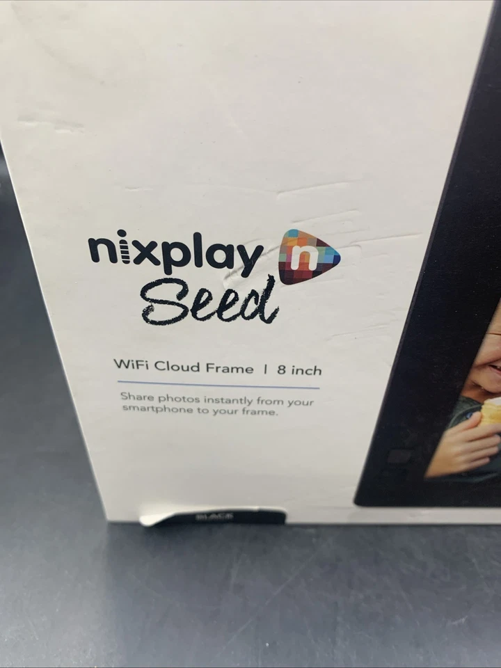 Nixplay Seed 8 inch Digital Photo Frame Black - W08D - Image 2 of 4