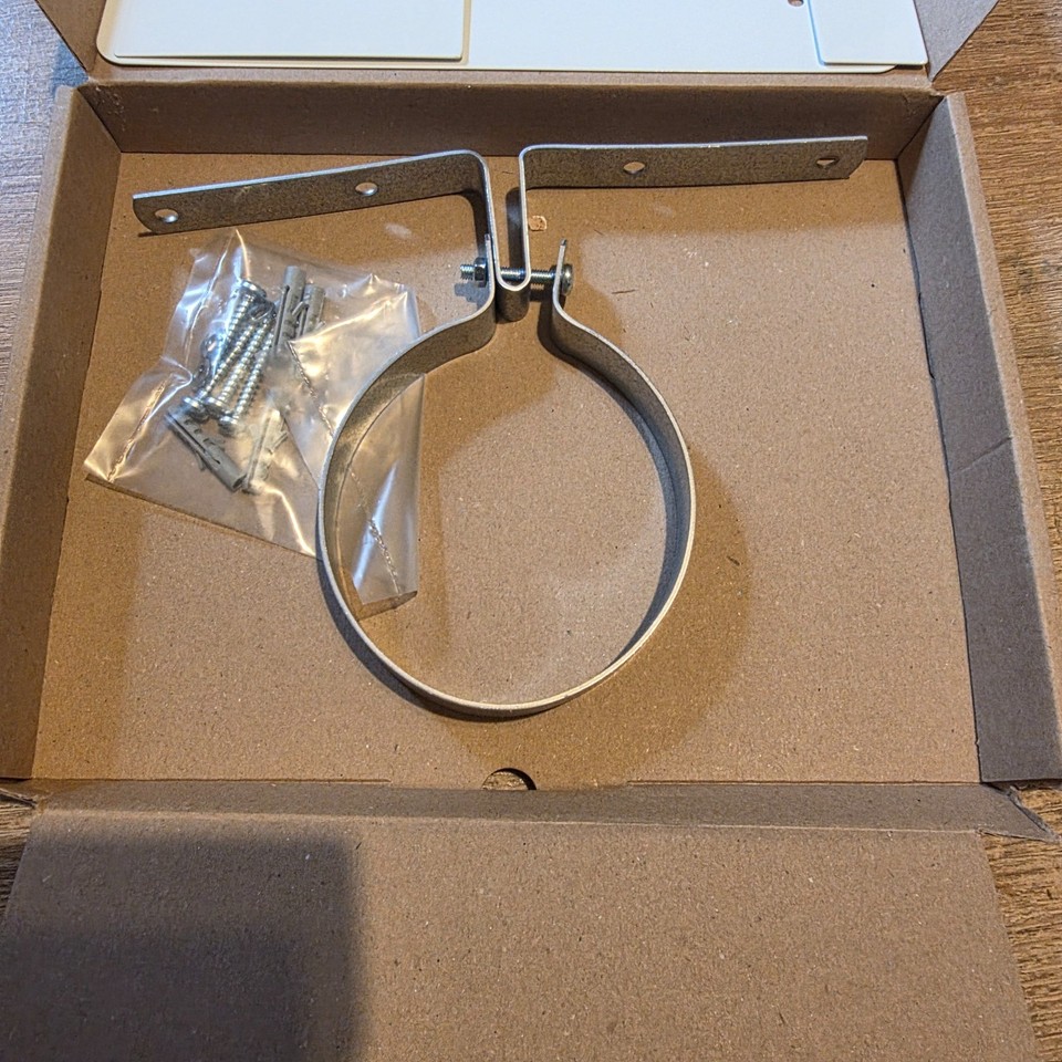 Boiler Vertical Flue Ceiling Plate with Clamp Fits all 100mm flue | eBay UK