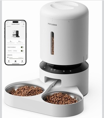 PETLIBRO Granary Smart Feeder Dual Bowl WiFi 5L Automatic Pet Feeder
