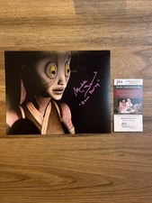 JSA COA Meredith Salenger signed Ione Marcy Star Wars 8x10 Photograph Barriss JSA COA Meredith Salenger signed Ione Marcy Star Wars 8x10 Photograph Barriss