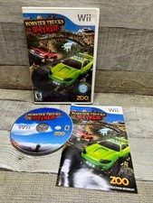 Monster Trucks Mayhem (Nintendo Wii, Wii U) GAME COMPLETE w/MANUAL 