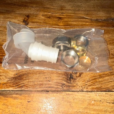 Worcester Bosch Verschraubungspaket 87161138270 Winkel Syphon Auslass Montage 