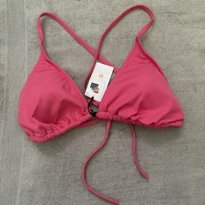 Shade  Shore Pink Bikini Top Size L NWT