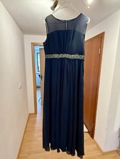 Abendkleid Lang In Blau - Damen Gr. 44 Von Peek&Cloppenburg