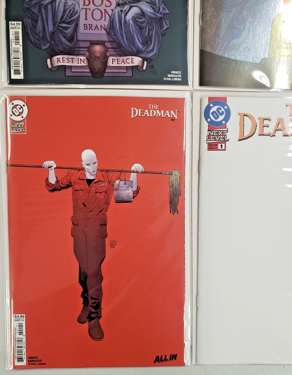 The Deadman #1 Variant Cover Set A B C D E F 6 Book Lot DC Comics
