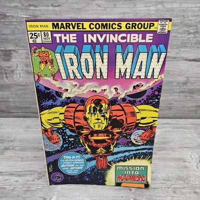 The Invincible Iron Man #80 Marvel 1975 Origin of Black Lama