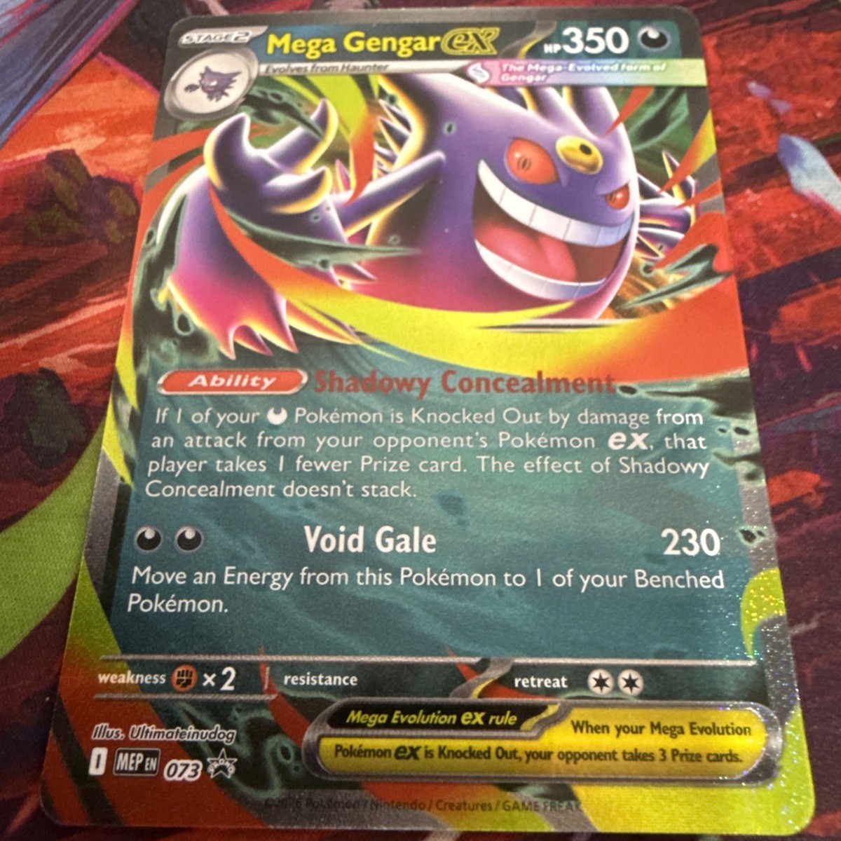 Pokémon TCG Mega Gengar EX 073 Black Star Promo | eBay