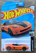Hot Wheels Orange 2001 HW ROADSTERS 2/5 Corvette C6 40/250 - NEW