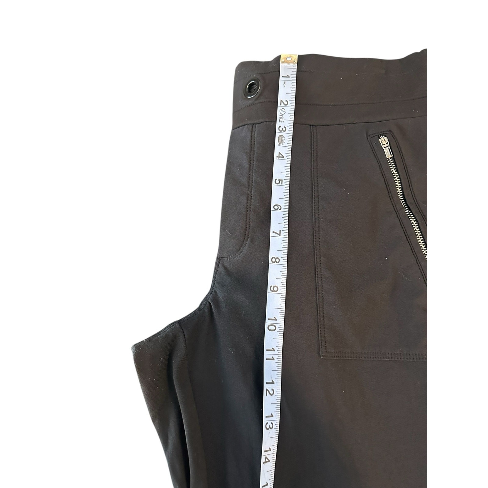 Athleta Black Basic Workout Athleisure Headlands … - image 10