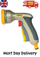 HOZELOCK Multi Jet Spray Gun Plus Ergonomic Extremely Compact Metal Multi task