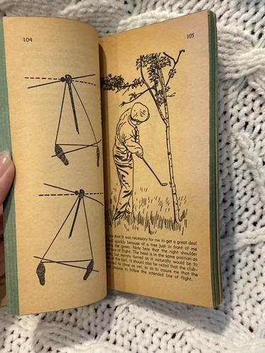 1953 Sam Snead’s Natural Golf Dell Book 774 Revised Edition Illustrated - Picture 8 of 9