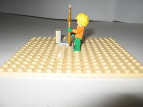 LEGO MINIFIGURE RETIRED AQUAMAN FROM SET 76000 FROM 2013 NEW