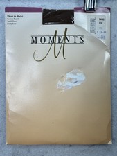 Vintage Moments Sheer To Waist Beige Neutral Pantyhose Small / Medium USA Made