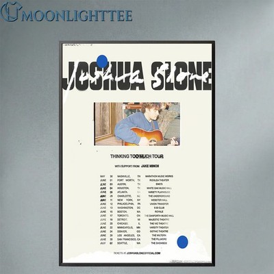 NEW Joshua Slone Thinking Too Much Tour 2026 Poster Home Decor, Wall Art