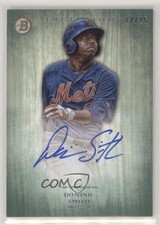 2014 Bowman Inception Prospect Auto Green 17/25 Dominic Smith #PA-DS