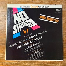Richard Rodgers – No Strings LP Record 1962 Original Broadway Cast Capitol