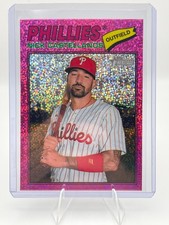 2025 Topps Heritage Pink Sparkle Complete Set Pick A Card SHORT PRINTS TOO