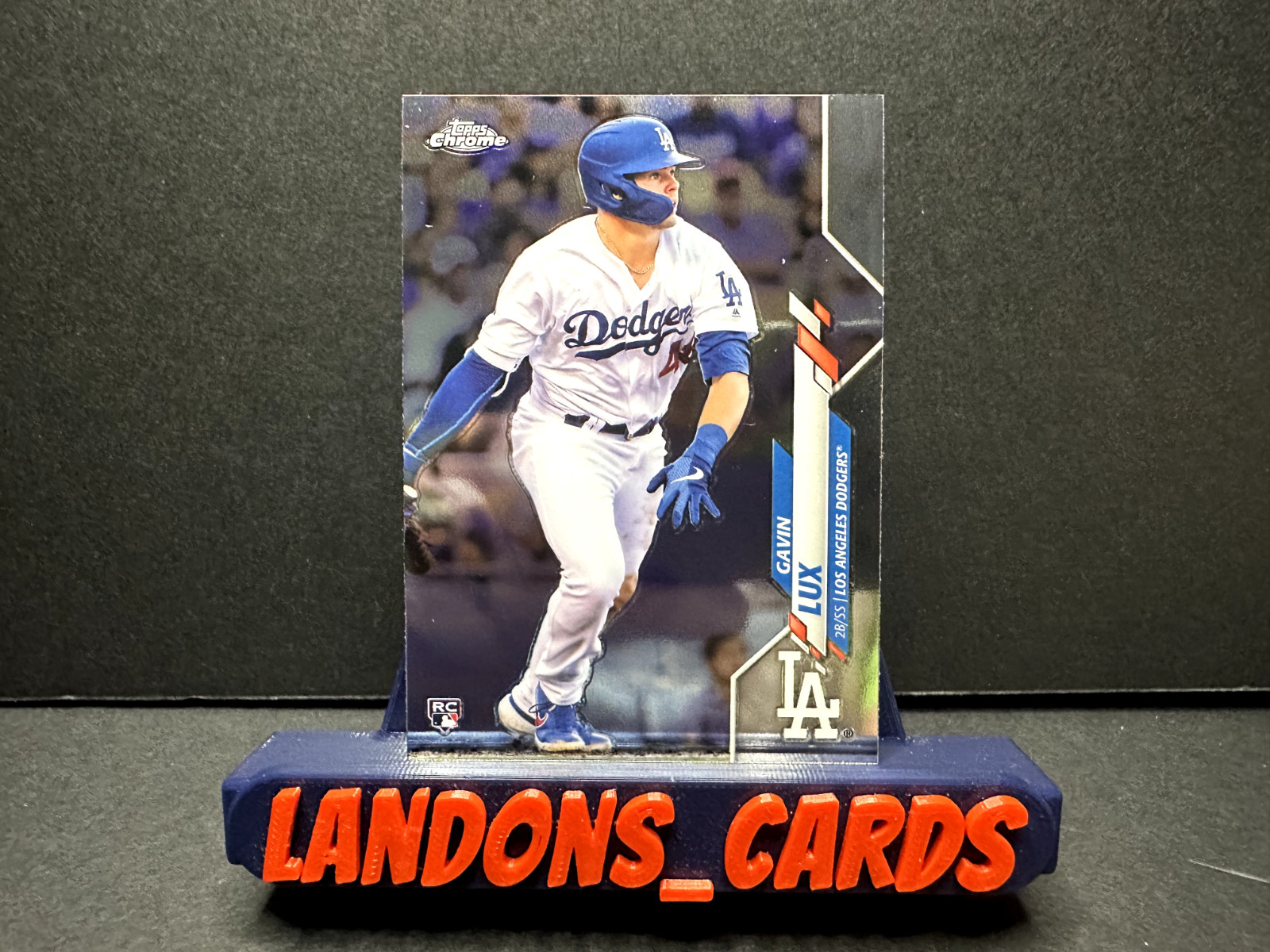 2020 Topps Chrome Gavin Lux Rookie Los Angeles Dodgers #148